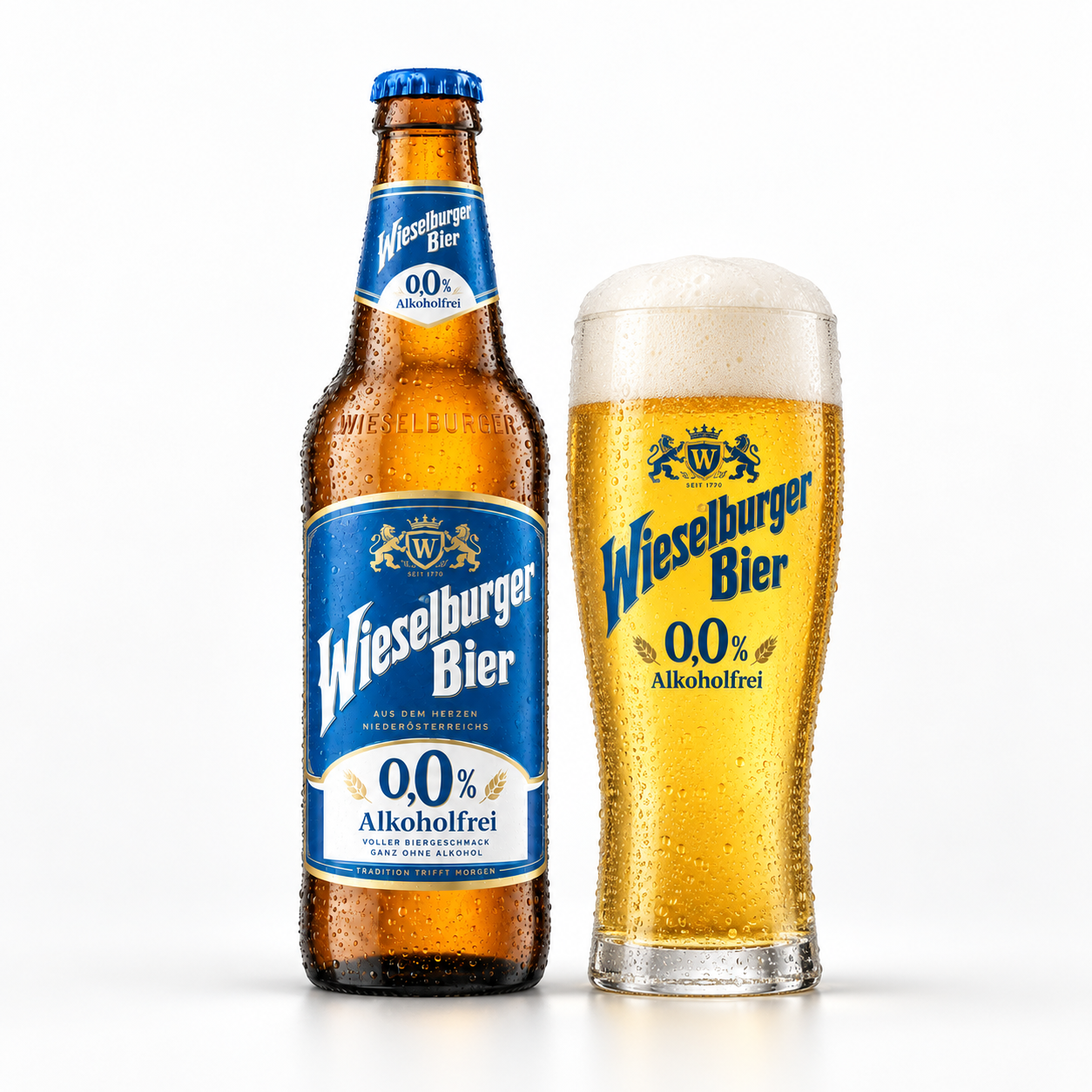 Alkoholfreies Bier Flasche 0,5L
