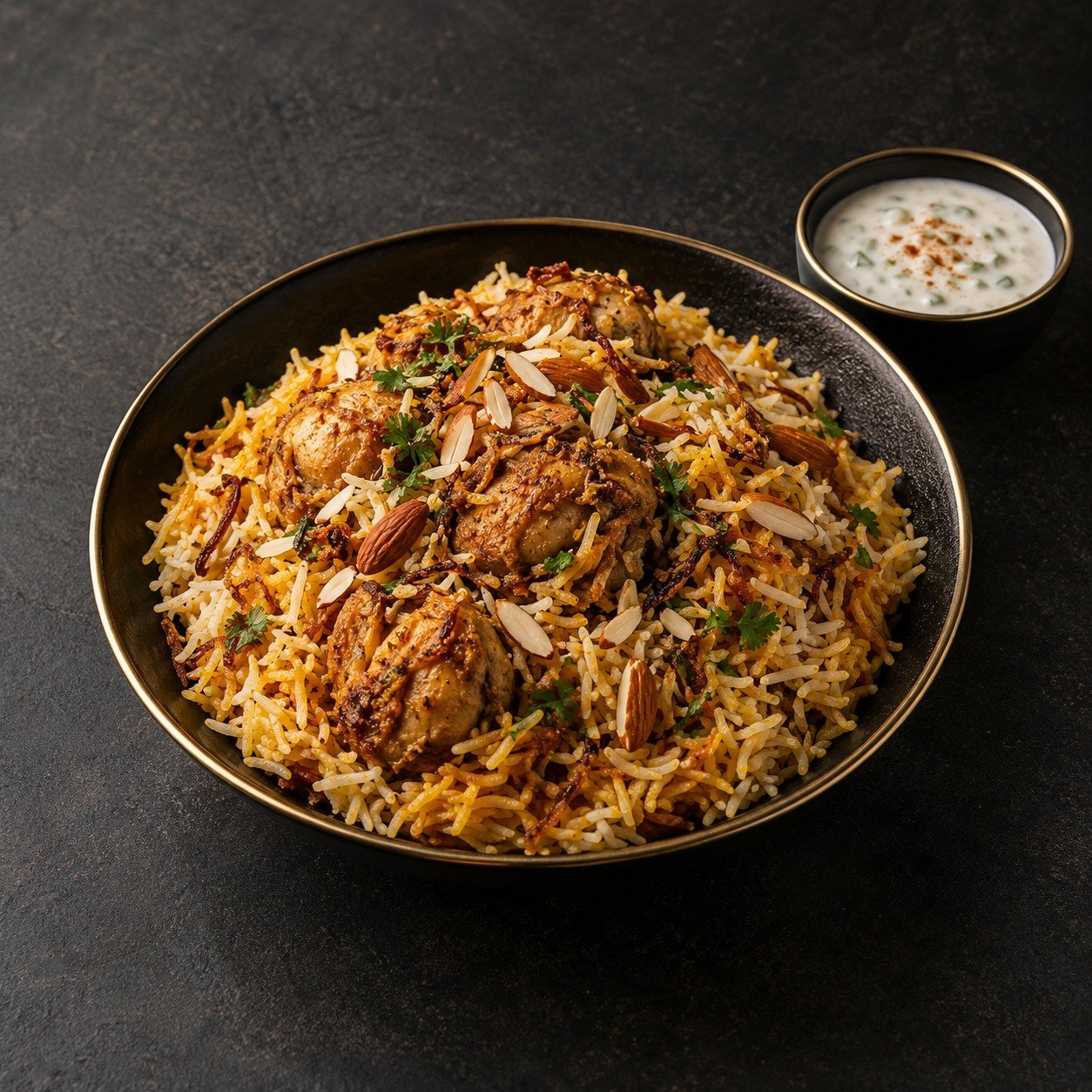 Chicken Nuss Biryani