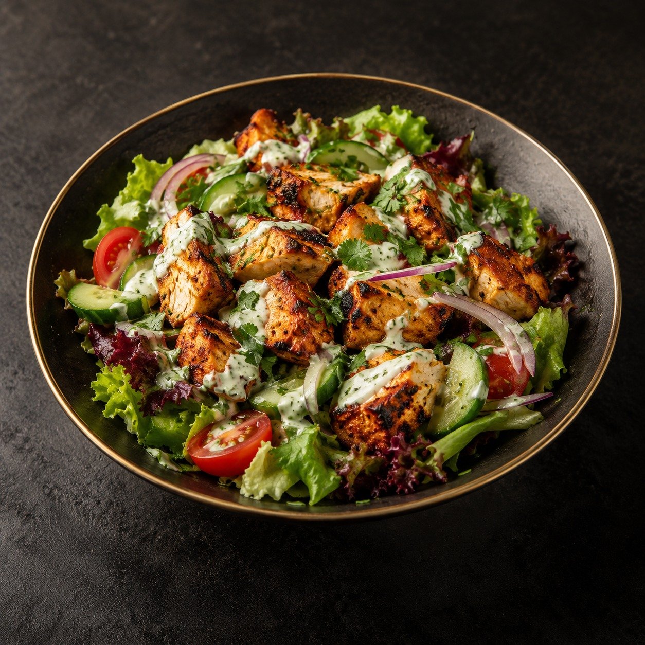 Chicken Tikka Salat