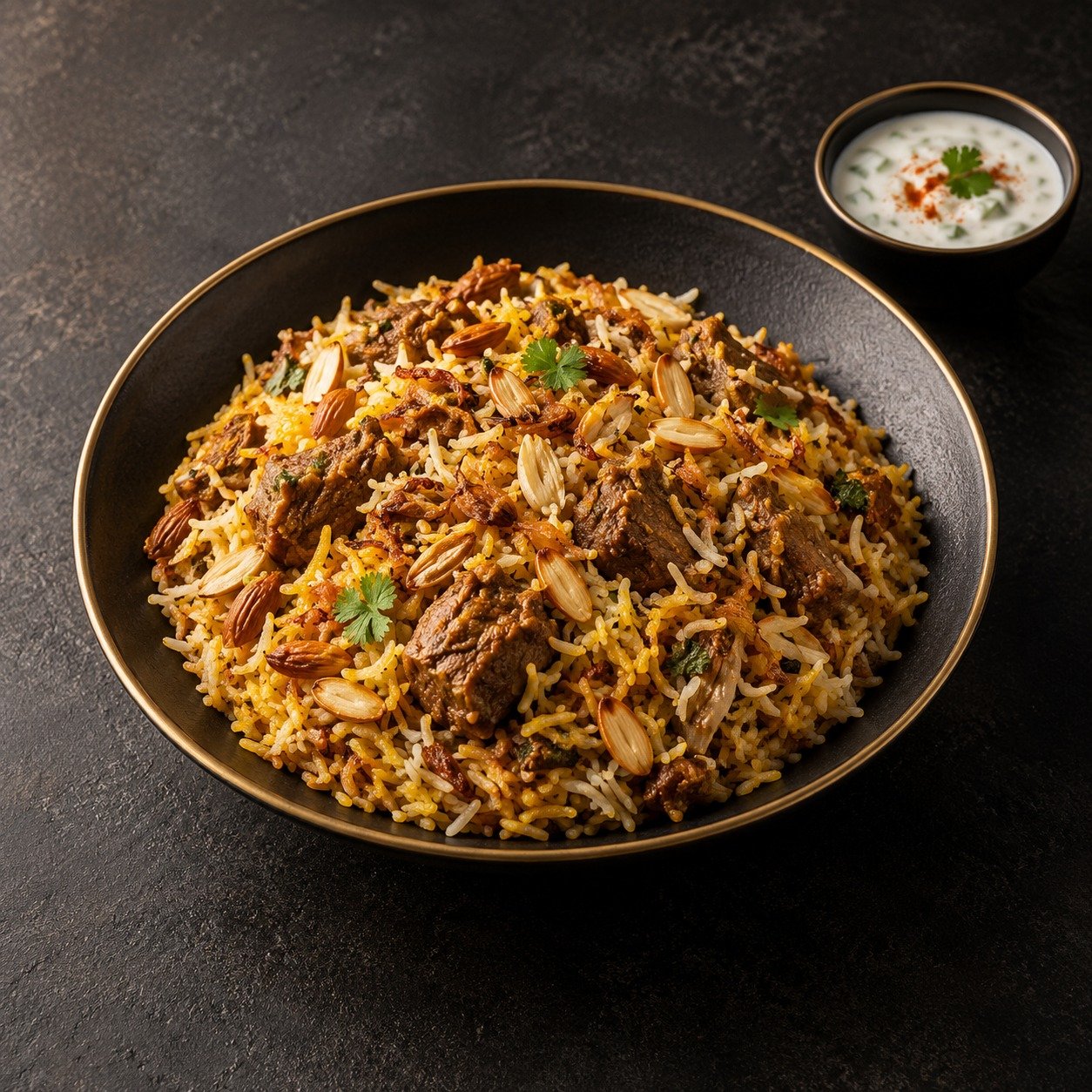 Lamm Nuss Biryani