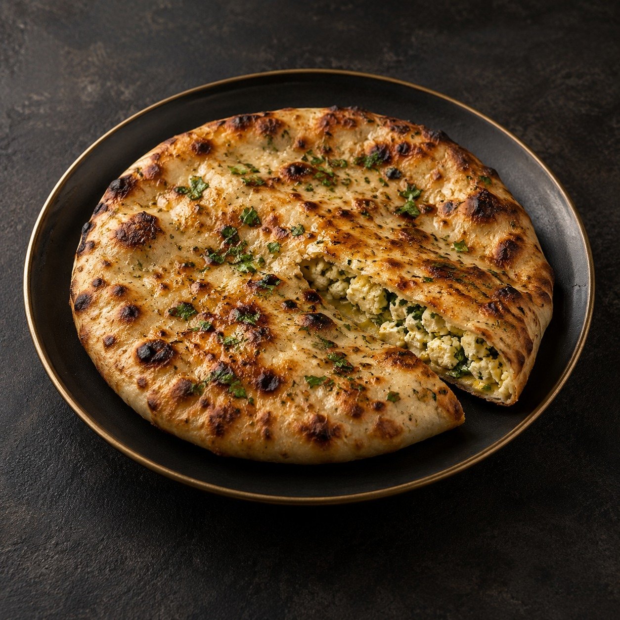 Punjabi Paneer Naan