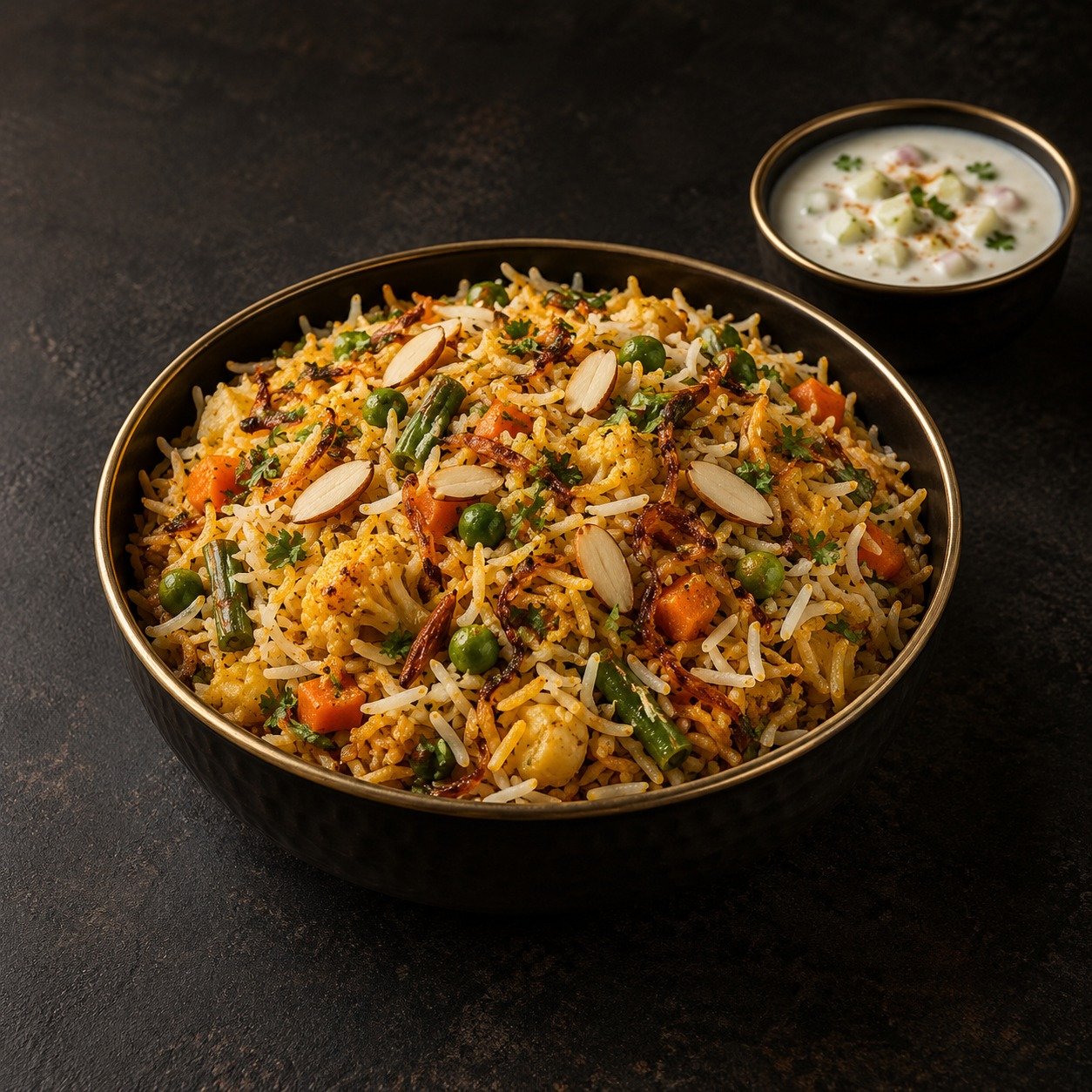 Veg. Nuss Biryani